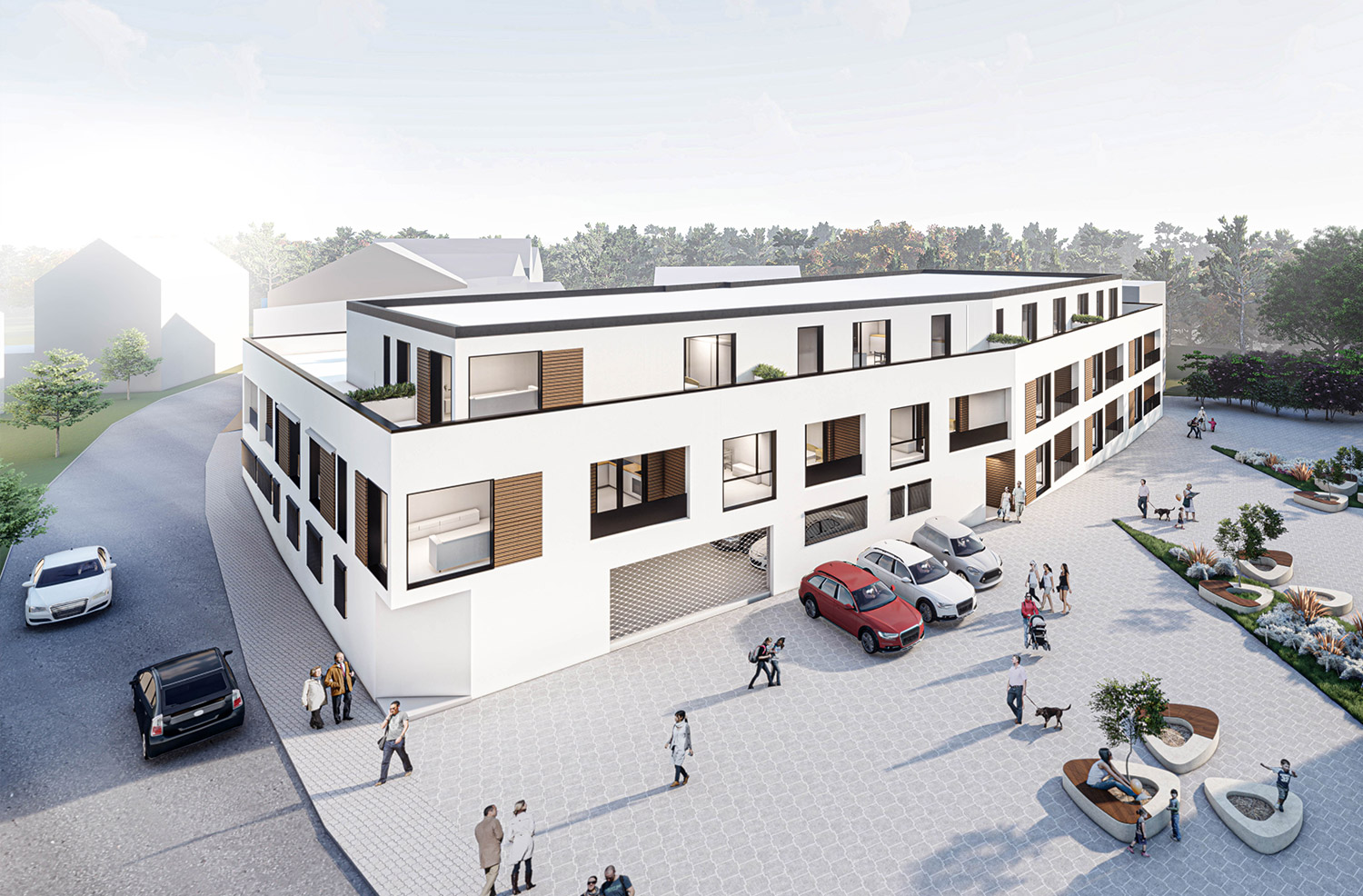 Brunnenhof Irsch Frontal